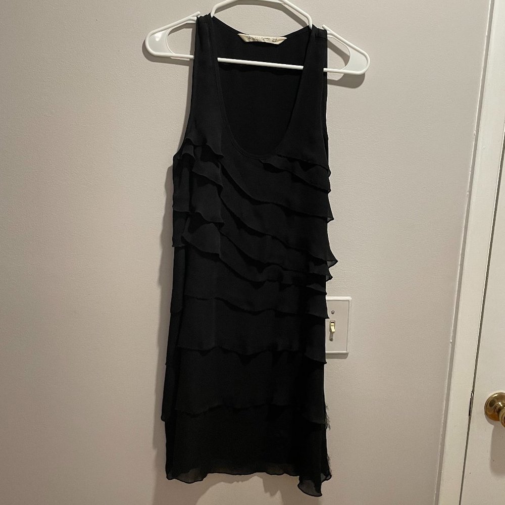 Seed Heritage Layered Shift Dress - Black